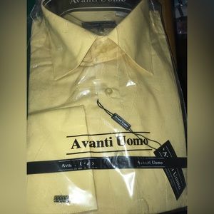 Men's Avanti Uomo Dress Shirt Brand New